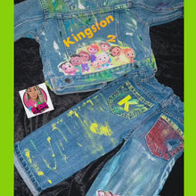 Load and play video in Gallery viewer, Boys Denim Birthday Sets
